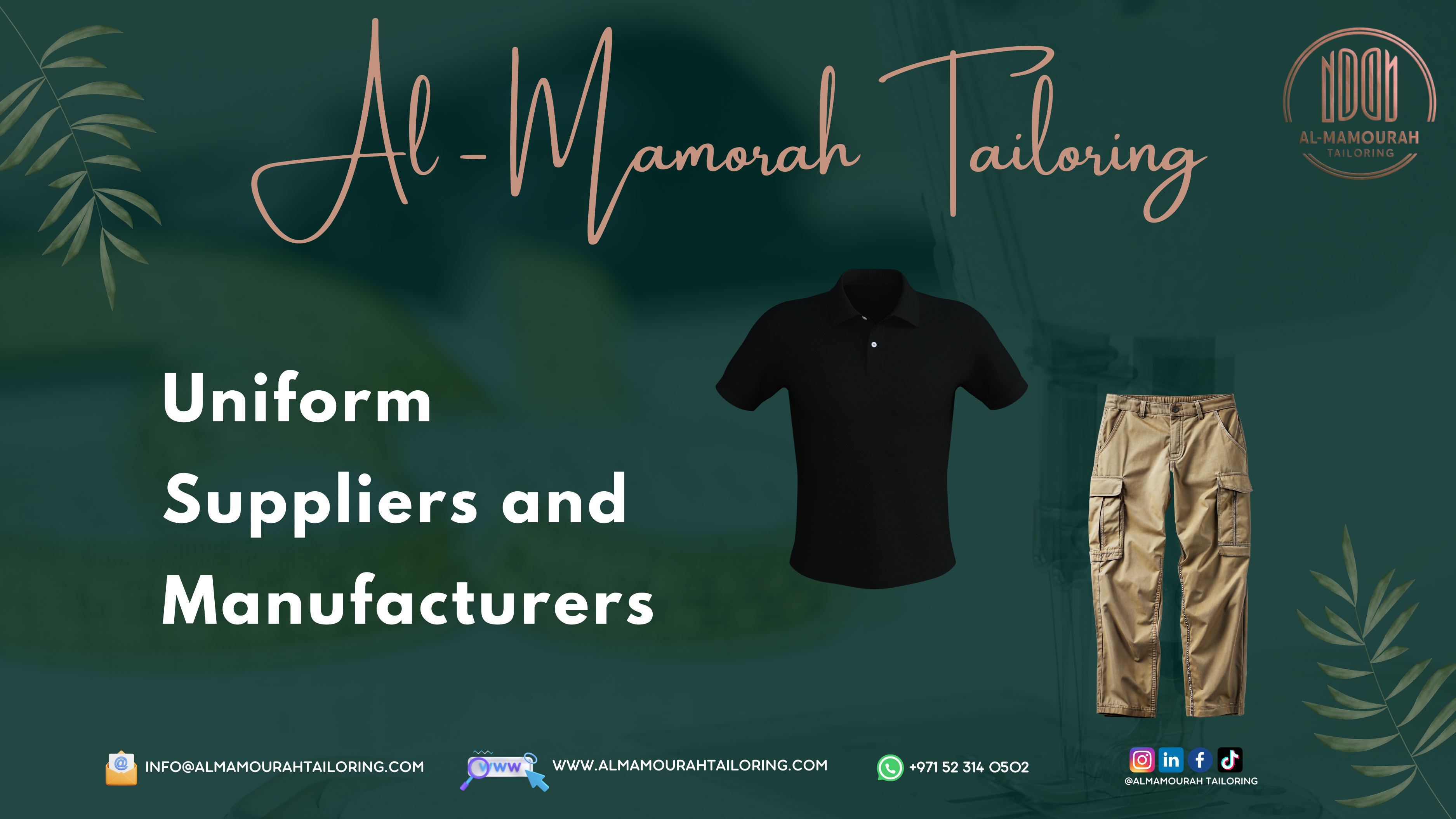 The Ultimate Guide to Uniform Suppliers and Manufacturers: Al Mamourah Tailoring