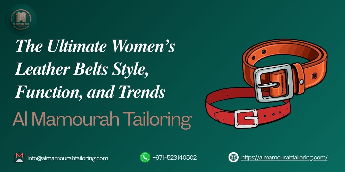 The Ultimate Womens Leather Belts Style, Function, and Trends